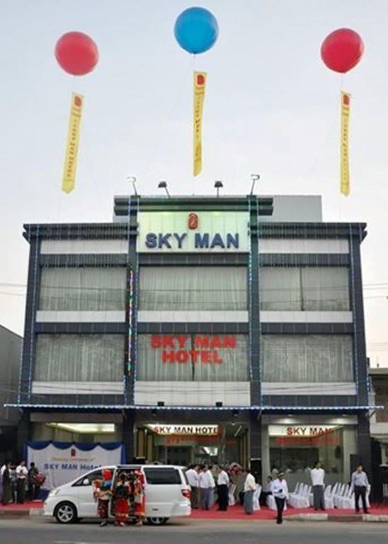 Sky Man Hotel Gyogon Kültér fotó