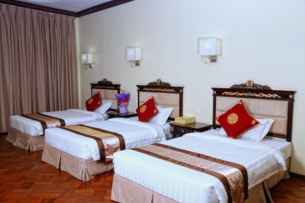 Sky Man Hotel Gyogon Kültér fotó