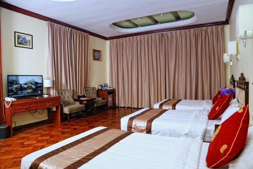 Sky Man Hotel Gyogon Kültér fotó