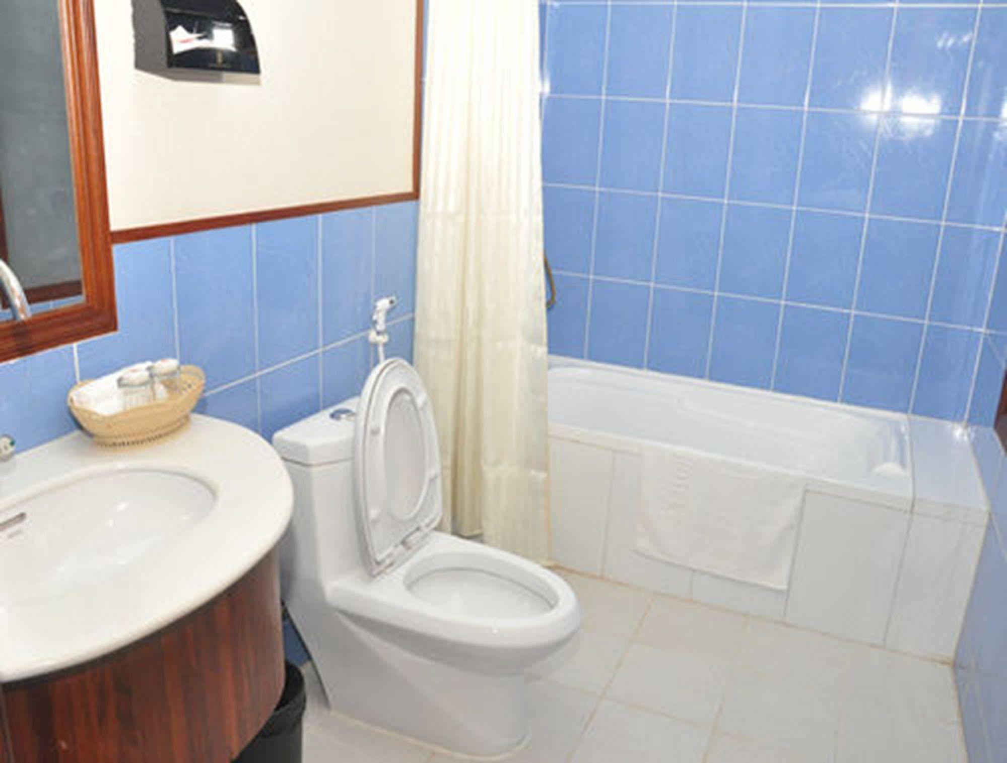 Sky Man Hotel Gyogon Kültér fotó